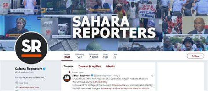 Sahara Reporters: Breaking News And Unbiased Reporting