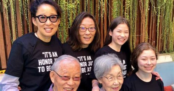 Sandra Oh And Family
